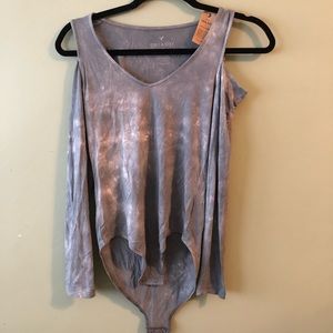 NWT tie dyed bodysuit